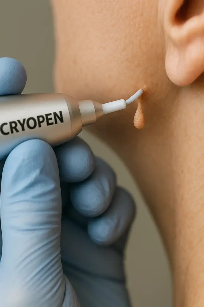 Cryopen for skin tags removal Holland Park speak to our team today!