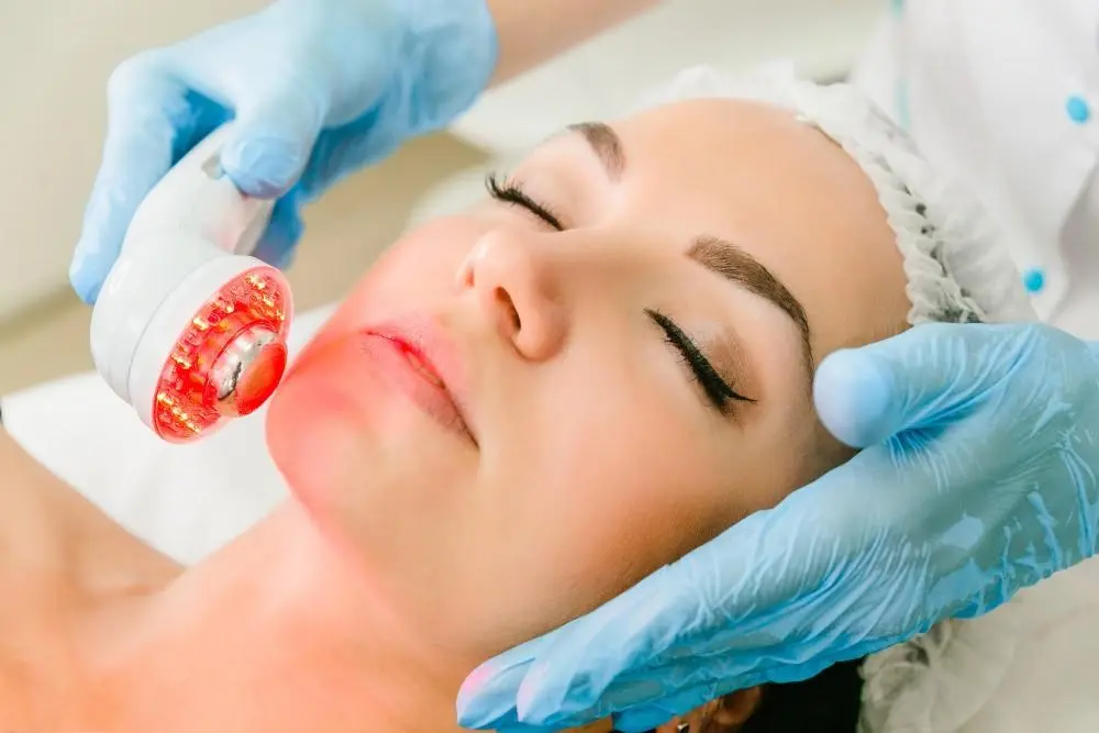 woman having non-surgical Morph8 treatment Holland Park