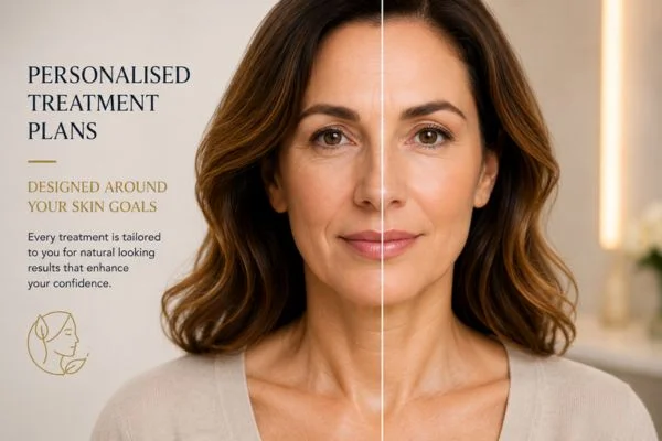 Before and after results of Collagen Lift Therapy Holland Park